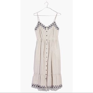 Madewell Embroidered Dress 👗
